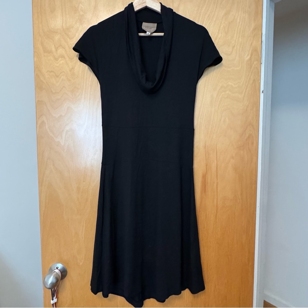 ANTHRO cowl neck dress